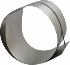 Made in USA - 1 Piece, 50 Inch Long x 6 Inch Wide x 0.031 Inch Thick, Roll Shim Stock - Stainless Steel - Exact Tool & Supply