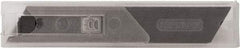 Stanley - 50 Piece Steel Utility Knife Blade - 2-1/8" OAL - Exact Tool & Supply