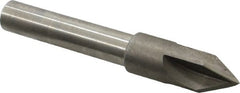 Keo - 5/8" Head Diam, 1/2" Shank Diam, 4 Flute 60° High Speed Steel Countersink - Exact Tool & Supply