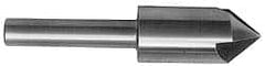Keo - 1" Head Diam, 1/2" Shank Diam, 4 Flute 60° High Speed Steel Countersink - Exact Tool & Supply
