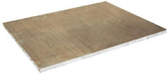 Value Collection - 1 Inch Thick x 12 Inch Wide x 12 Inch Long, Aluminum Plate - Alloy 6061 - Exact Tool & Supply