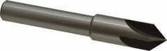 Interstate - 5/8" Head Diam, 1/2" Shank Diam, 4 Flute 82° High Speed Steel Countersink - Exact Tool & Supply