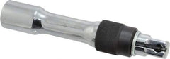 Proto - 1/2" Drive Locking Socket Extension - 5" OAL, Chrome Finish - Exact Tool & Supply