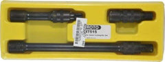 Proto - 1/2" Drive Socket Impact Locking Extension Set - 3 Pieces, Includes 3, 5, 10" Lengths - Exact Tool & Supply