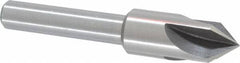 Interstate - 3/4" Head Diam, 1/2" Shank Diam, 4 Flute 82° High Speed Steel Countersink - Exact Tool & Supply