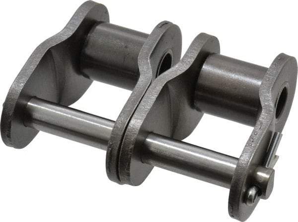 Browning - 1-1/2" Pitch, ANSI 120-2, Double Strand Roller Chain Offset Link - For Use with Double Strand Chain - Exact Tool & Supply