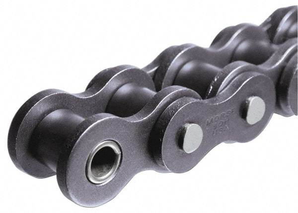 Morse - 1-1/4" Pitch, ANSI 100XLO, O-Ring Chain - Chain No. 100XLO, 10 Ft. Long, 3/4" Roller Diam, 3/4" Roller Width - Exact Tool & Supply