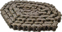 Browning - 3/4" Pitch, ANSI 60H, Heavy Series Roller Chain - Chain No. 60H, 10 Ft. Long, 15/32" Roller Diam, 1/2" Roller Width - Exact Tool & Supply