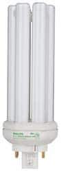 Philips - 27 Watt Fluorescent Commercial/Industrial 2 Pin Lamp - 3,500°K Color Temp, 1,875 Lumens, PLT, 16,000 hr Avg Life - Exact Tool & Supply