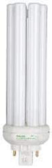 Philips - 33 Watt Fluorescent Commercial/Industrial 2 Pin Lamp - 3,500°K Color Temp, 2,615 Lumens, PLT, 16,000 hr Avg Life - Exact Tool & Supply