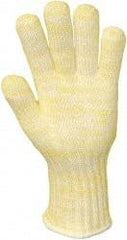 Jomac Products - Size M Cotton Lined Kevlar/Nomex Hot Mill Glove - 13" OAL, Continuous Knit Cuff - Exact Tool & Supply