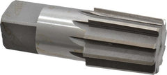 Interstate - 1-1/4" Pipe, 1.553" Diam, 1.444" Small End Diam, Straight Shank, 1-3/4" Flute, Taper Pipe Reamer - Exact Tool & Supply