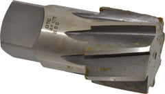 Interstate - 2" Pipe, 2.268" Diam, 2.159" Small End Diam, Straight Shank, 1-3/4" Flute, Taper Pipe Reamer - Exact Tool & Supply