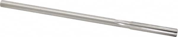 Made in USA - 9/32" High Speed Steel 6 Flute Chucking Reamer - Exact Tool & Supply