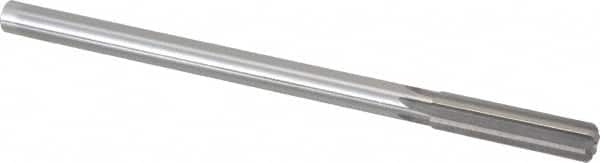 Made in USA - 31/64" High Speed Steel 6 Flute Chucking Reamer - Exact Tool & Supply