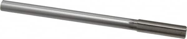 Made in USA - 21/32" High Speed Steel 8 Flute Chucking Reamer - Exact Tool & Supply
