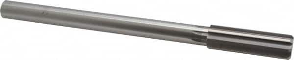 Made in USA - 25/32" High Speed Steel 8 Flute Chucking Reamer - Exact Tool & Supply