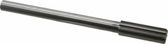 Made in USA - 27/32" High Speed Steel 8 Flute Chucking Reamer - Exact Tool & Supply