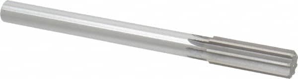 Made in USA - 7/8" High Speed Steel 8 Flute Chucking Reamer - Exact Tool & Supply