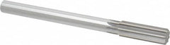 Made in USA - 7/8" High Speed Steel 8 Flute Chucking Reamer - Exact Tool & Supply