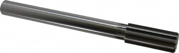 Made in USA - 1-1/4" High Speed Steel 10 Flute Chucking Reamer - Exact Tool & Supply