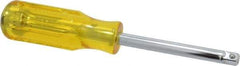 Proto - 1/4" Solid Shaft Socket Driver - 6" OAL - Exact Tool & Supply