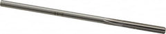 Made in USA - #12 High Speed Steel 6 Flute Chucking Reamer - Exact Tool & Supply