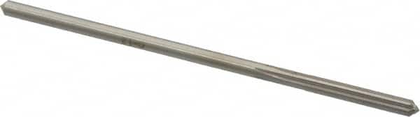 Made in USA - #16 High Speed Steel 6 Flute Chucking Reamer - Exact Tool & Supply