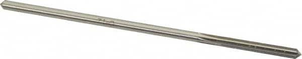 Made in USA - #21 High Speed Steel 6 Flute Chucking Reamer - Exact Tool & Supply