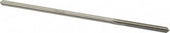 Made in USA - #21 High Speed Steel 6 Flute Chucking Reamer - Exact Tool & Supply