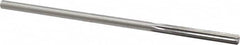 Made in USA - Letter A High Speed Steel 6 Flute Chucking Reamer - Exact Tool & Supply