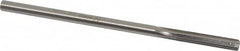 Made in USA - Letter L High Speed Steel 6 Flute Chucking Reamer - Exact Tool & Supply