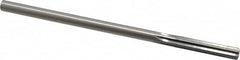 Made in USA - Letter M High Speed Steel 6 Flute Chucking Reamer - Exact Tool & Supply