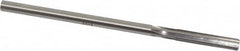 Made in USA - Letter N High Speed Steel 6 Flute Chucking Reamer - Exact Tool & Supply