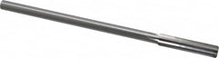 Made in USA - Letter V High Speed Steel 6 Flute Chucking Reamer - Exact Tool & Supply