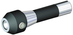 Kennametal - R8 Taper Shank 3/8" Hole End Mill Holder/Adapter - 1" Nose Diam, 1" Projection, 7/16-20 Drawbar, Through-Spindle Coolant - Exact Tool & Supply