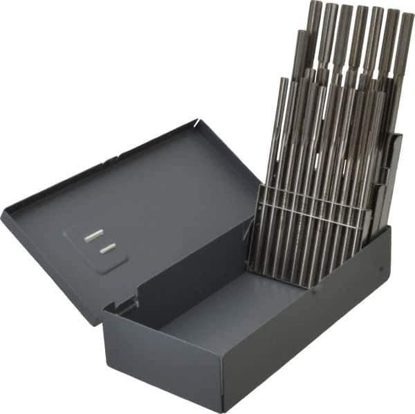 Made in USA - A to Z, Chucking Reamer Set - Straight Flute, Right Hand Cut, 26 Pieces - Exact Tool & Supply