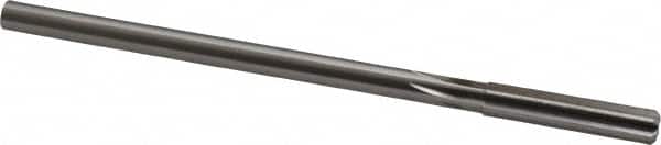 Made in USA - 8mm High Speed Steel 6 Flute Chucking Reamer - Exact Tool & Supply