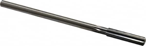 Made in USA - 8.5mm High Speed Steel 6 Flute Chucking Reamer - Exact Tool & Supply