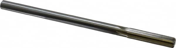 Made in USA - 10.5mm High Speed Steel 6 Flute Chucking Reamer - Exact Tool & Supply