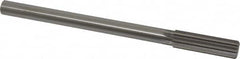 Made in USA - 17mm High Speed Steel 8 Flute Chucking Reamer - Exact Tool & Supply