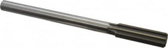 Made in USA - 19.5mm High Speed Steel 8 Flute Chucking Reamer - Exact Tool & Supply