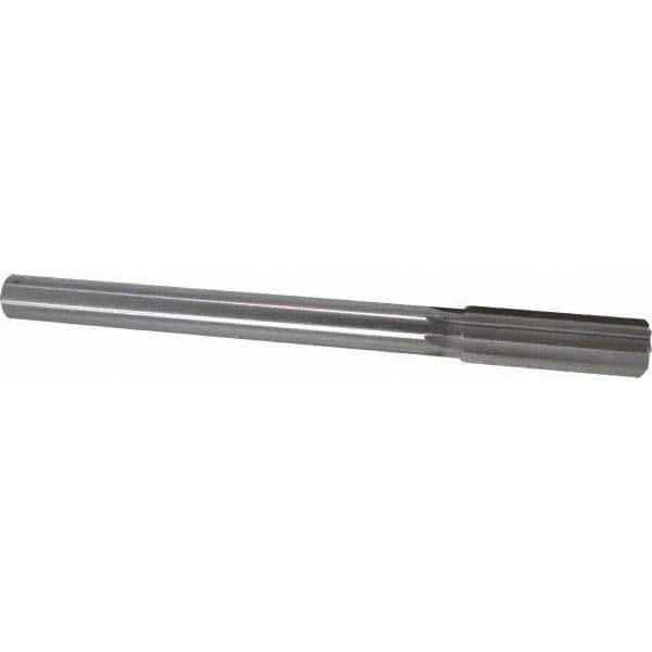 Made in USA - 22mm High Speed Steel 8 Flute Chucking Reamer - Exact Tool & Supply
