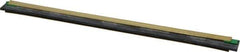 Unger - 10" Rubber Blade Window Washer/Squeegee - Black, Brass Holder - Exact Tool & Supply