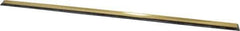 Unger - 22" Rubber Blade Window Washer/Squeegee - Black, Brass Holder - Exact Tool & Supply