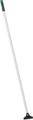 Unger - Stiff 1-Edge Scraper - 4" Blade Length, 48" Long Aluminum Handle - Exact Tool & Supply