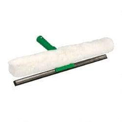 Unger - 18" Rubber Blade Window Washer/Squeegee - Black - Exact Tool & Supply