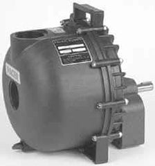 Value Collection - 5 hp, Poly, Pedestal Mount Pump - 160 Max GPM, Self Priming Centrifugal without Motor Pump, Electric or Gas Motor - Exact Tool & Supply