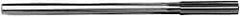 Alvord Polk - 29/32" High Speed Steel 10 Flute Chucking Reamer - Straight Flute, 3/4" Straight Shank, 2-5/8" Flute Length, 10" OAL - Exact Tool & Supply