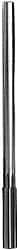 Made in USA - Letter T Cobalt 6 Flute Chucking Reamer - Exact Tool & Supply